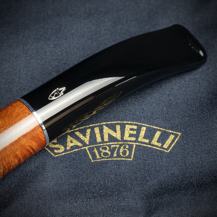 Savinelli Tre Smooth Briar Pipe - 601