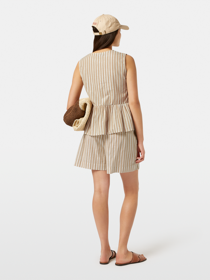 Sleeveless Bow Top