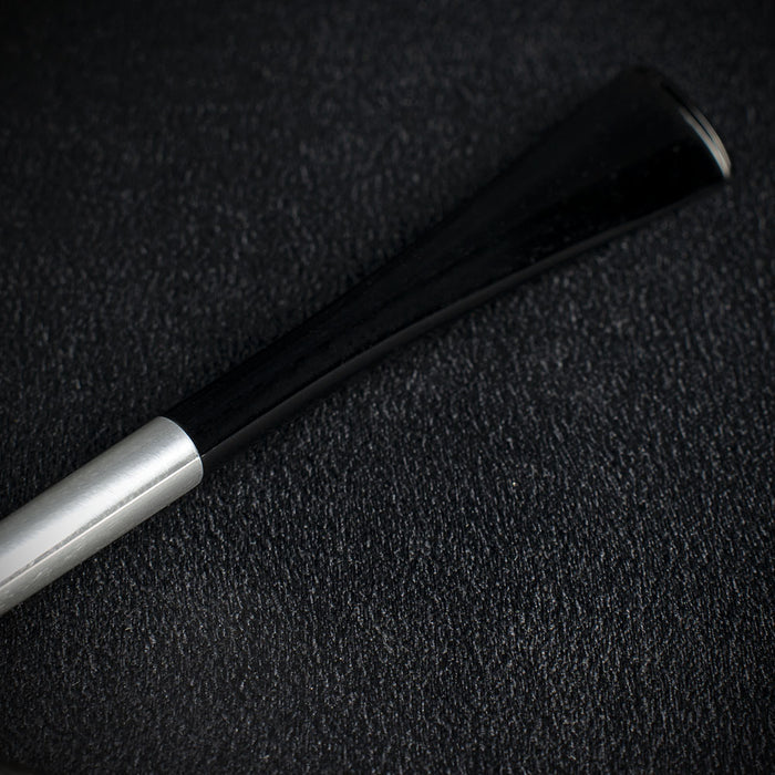 Smoke-King Metal Pipe Brown Poa Rosa Wood Egg Shape Bowl