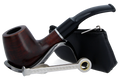 Smoke-King Pipe Smoker's Starter Kit - Half-Bent Briar Pipe