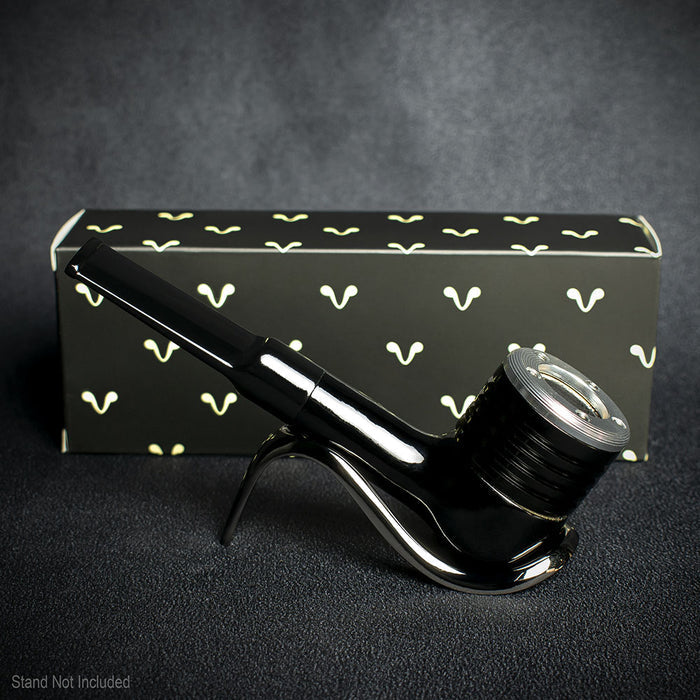 Smoke-King Rosewood 9mm Filter Metal Cap Pipe