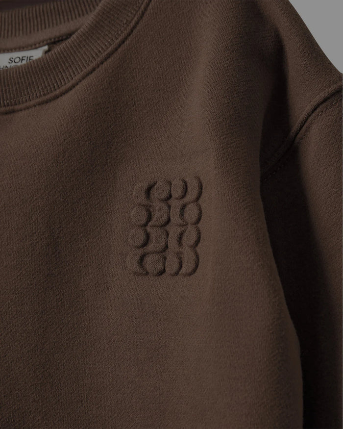 Sofie Schnoor | ElisKB sweatshirt | Brown