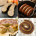 Speciality British Sausages: 4 Pack Bundle