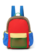 Studio Noos | Fiery Red Patchwork midi backpack