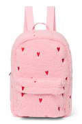 Studio Noos | Teddy Midi Backpack | Light Pink Hearts