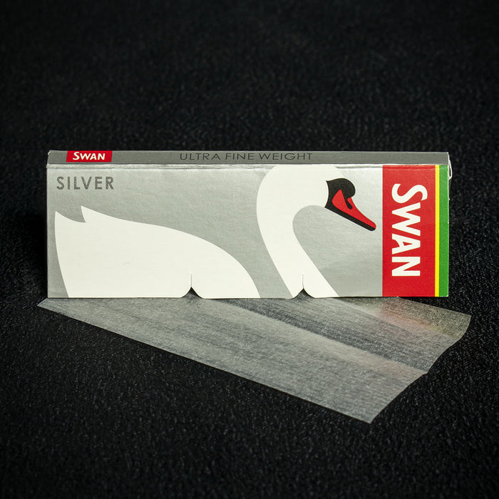 Swan Rolling Papers Regular Silver - Box of 50