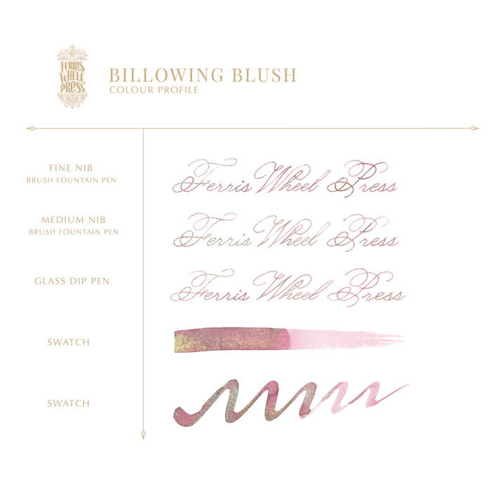 The Beauty and the Beast |  Billowing Blush - Ferris Wheel Press