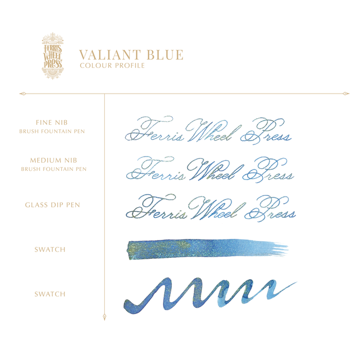 The Beauty and the Beast |  Valiant Blue - Ferris Wheel Press