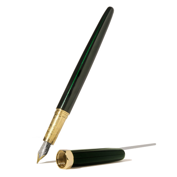 The Bijou Fountain Pen - Emerald Gardens - Ferris Wheel Press