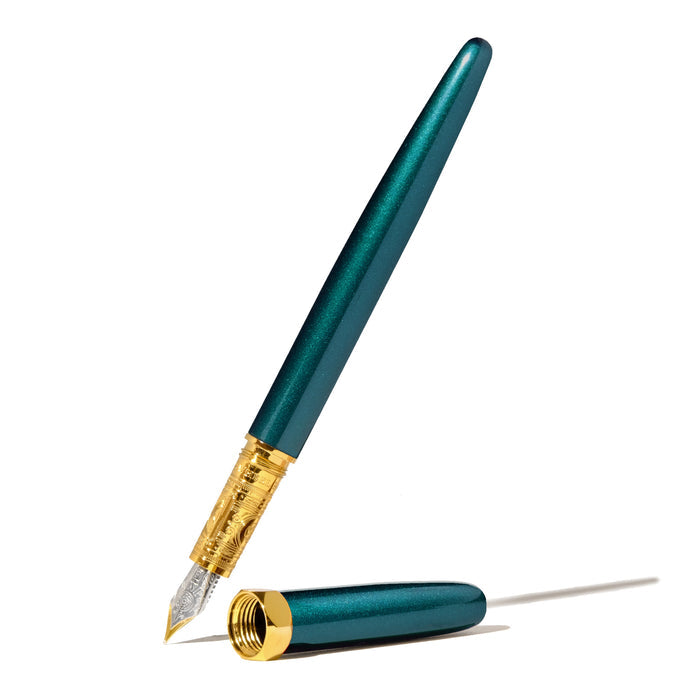 The Bijou Fountain Pen - Printmaker's Teal - Ferris Wheel Press
