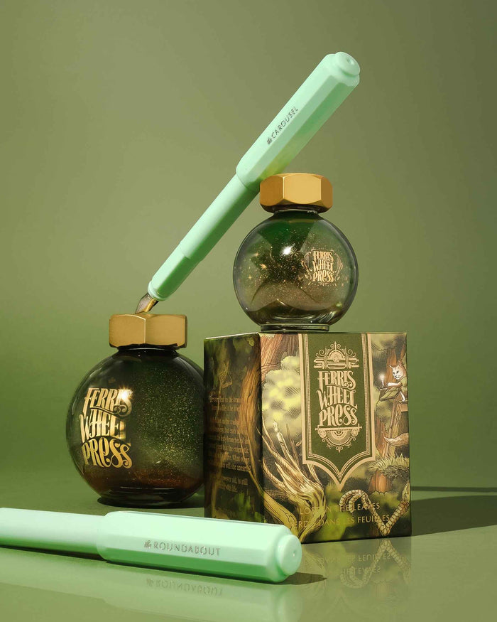 The Carousel Fountain Pen - Lost in the Leaves