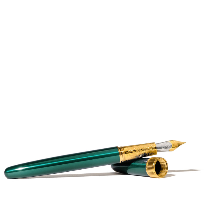 The Joule Fountain Pen - Engravers Teal - Ferris Wheel Press