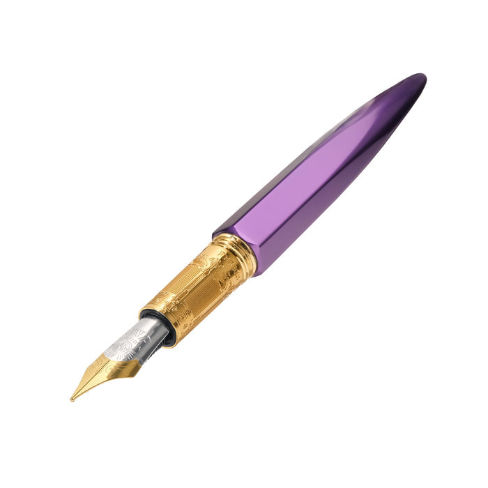 The Marquise Fountain Pen - Aubergine - Ferris Wheel Press