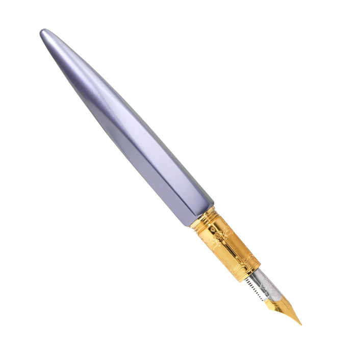 The Marquise Fountain Pen - Pearl Drop Blue - Ferris Wheel Press