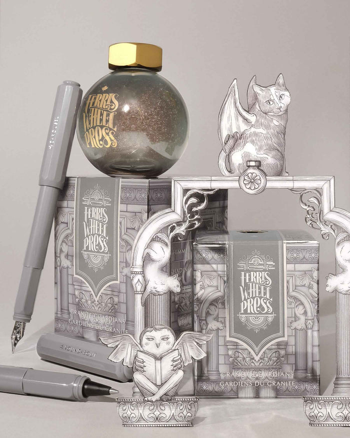 The Roundabout Rollerball Pen - Granite Guardians
