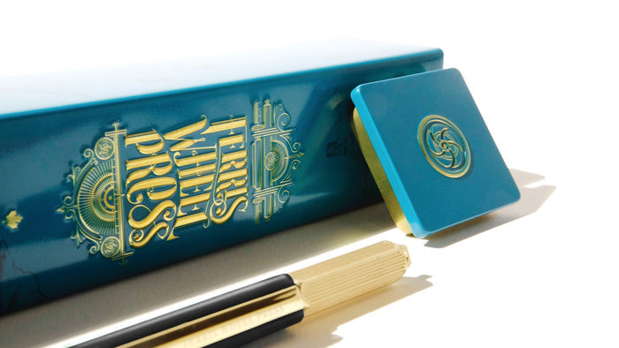 The Scribe Ballpoint Pen - Forged Ferrous - Ferris Wheel Press EU