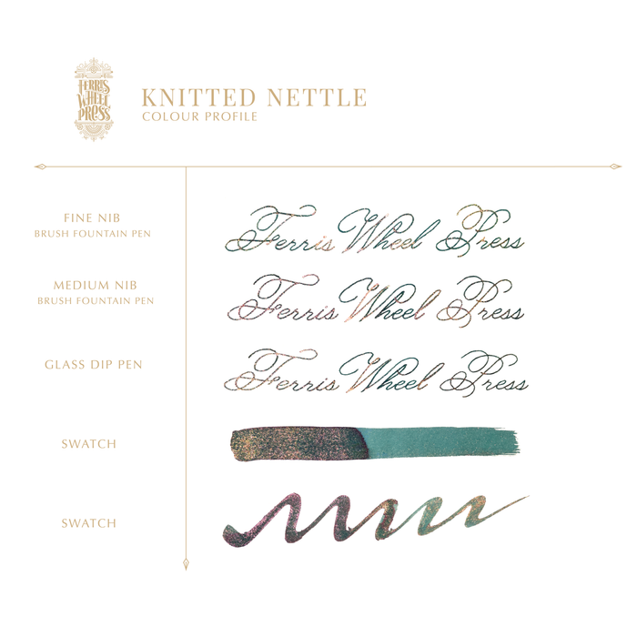 The Wild Swans |  Knitted Nettle - Ferris Wheel Press