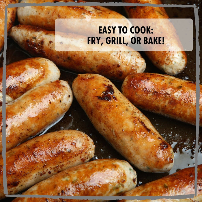 Traditional Bangers: 1lb (Gluten-Free)