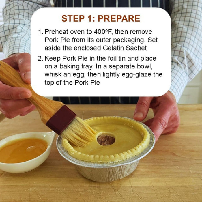 Traditional Cured Pork Pie: 14oz