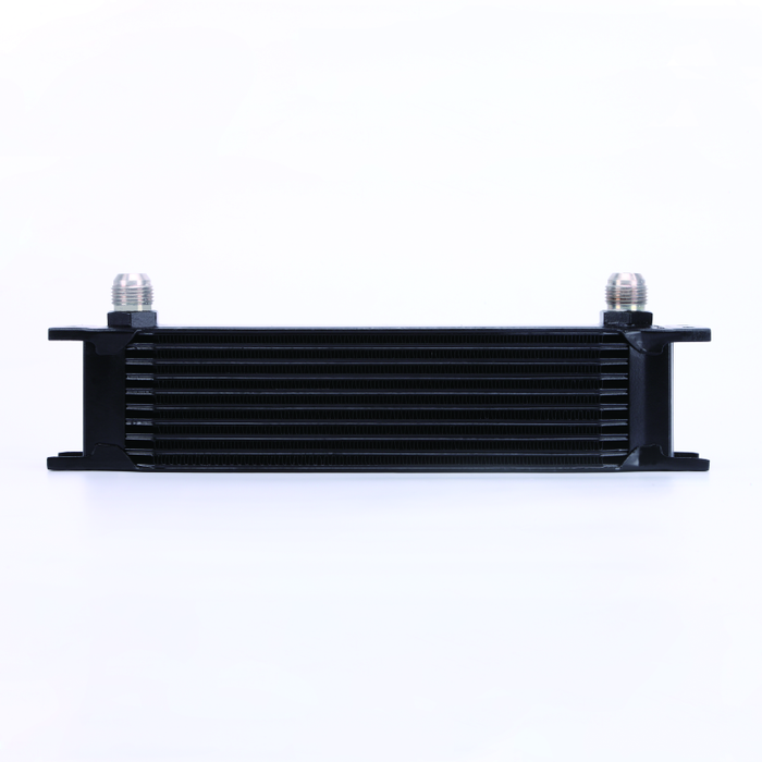 Universal 10 Row Oil Cooler, Black - Mishimoto MMOC-10BK