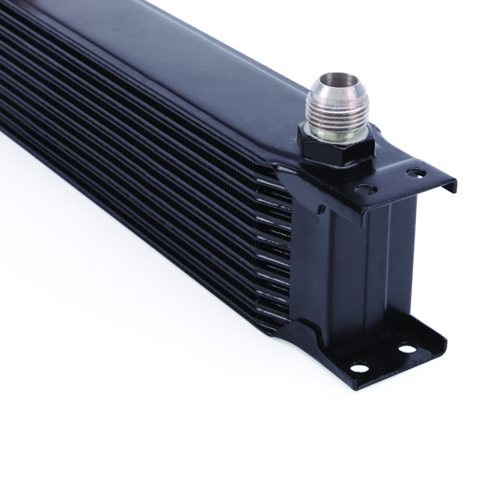 Universal 10 Row Oil Cooler, Black - Mishimoto MMOC-10BK
