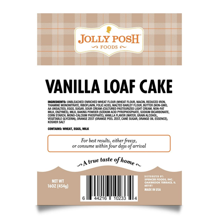 Vanilla Loaf Cake