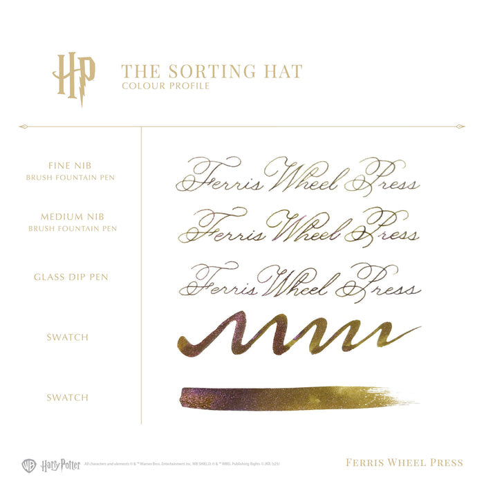 Warner Bros. | Harry Potter | Property of Hogwarts™ 38ml Ink | Limited Run | The Sorting Hat