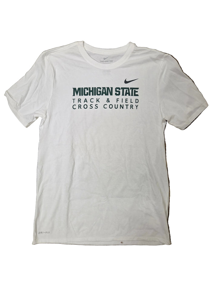Nike White Dri-Fit Track & Field Cross Country T-Shirt Men's Size 3XL #2