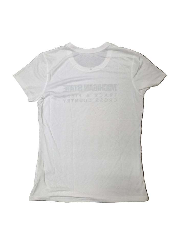 Nike White Dri-Fit Track & Field Cross Country T-Shirt Women's Size XS #2