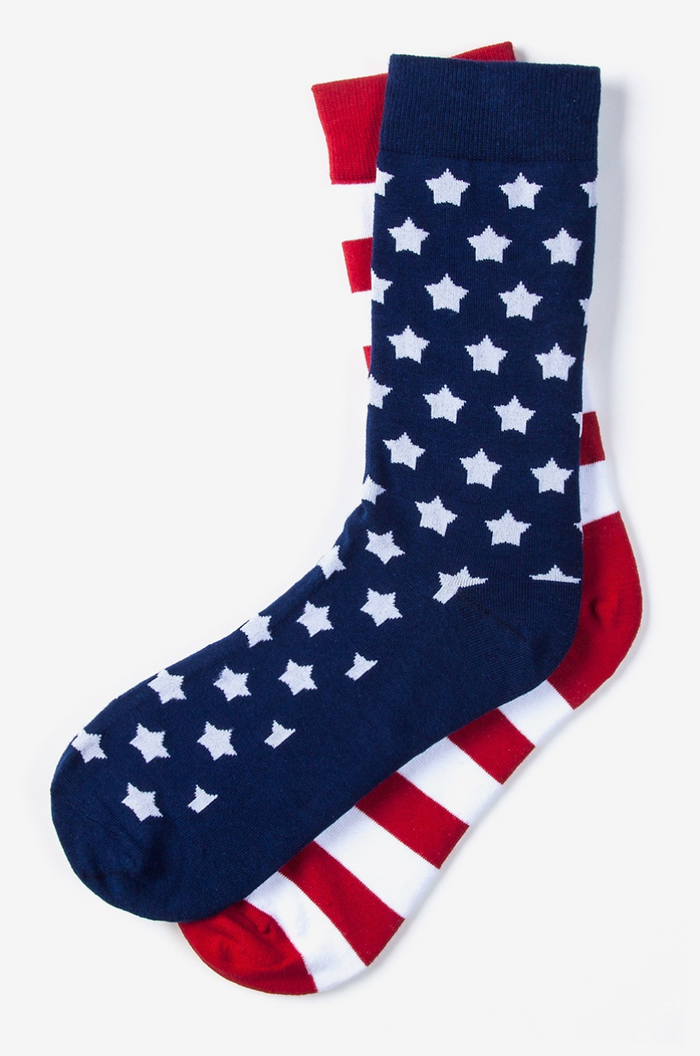 Wild Attire Stars & Stripes Socks