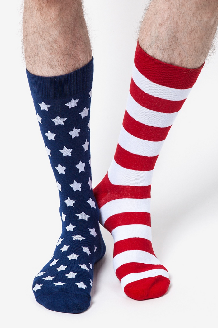 Wild Attire Stars & Stripes Socks