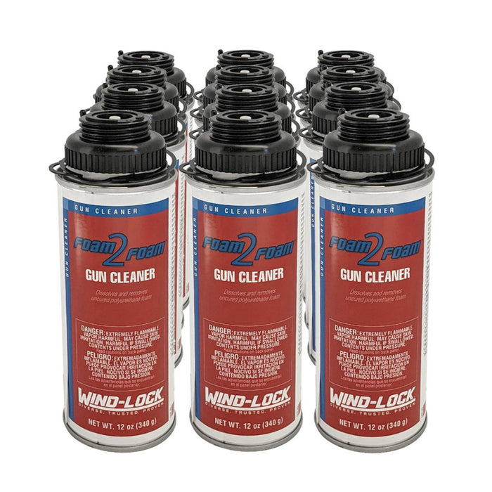 Wind-Lock Foam2Foam Spray Gun Cleaner