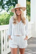 Z Supply Daylight Striped Airy Short