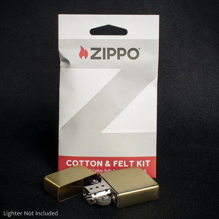 Zippo Lighter Maintenance - Cotton & Felt Replacement Wadding